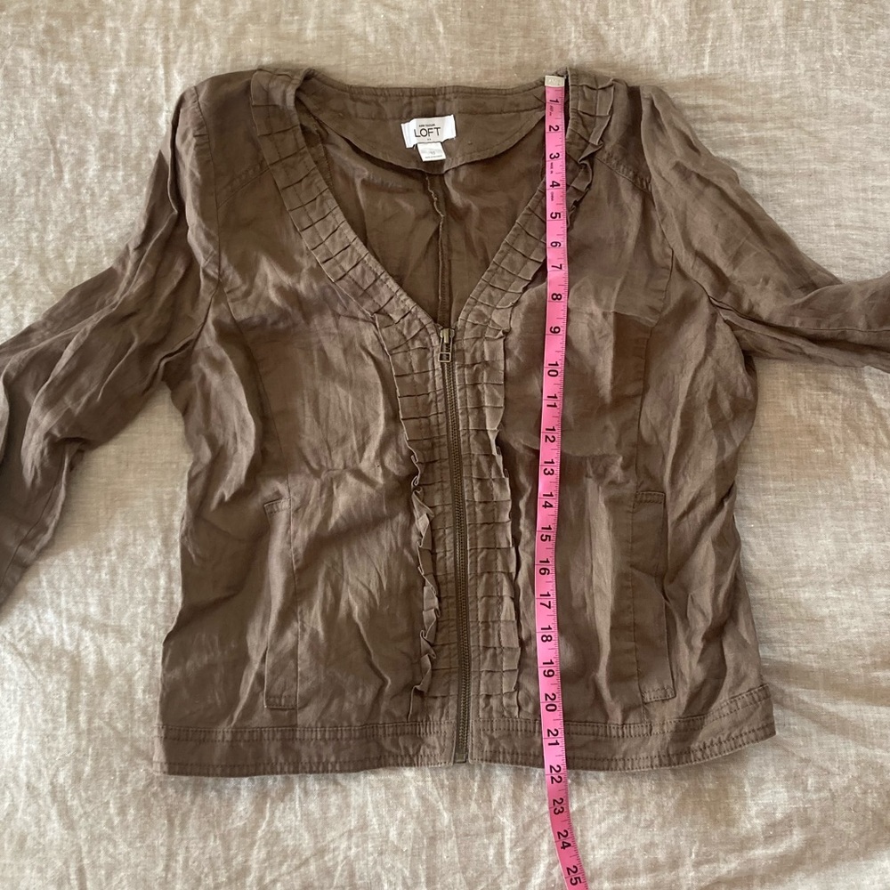 LOFT Linen Jacket - Picture 8 of 10